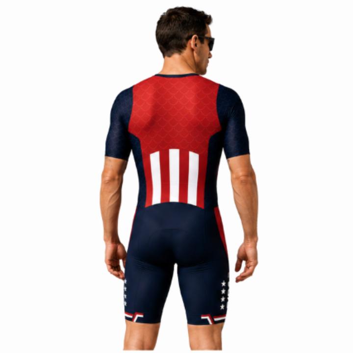 PAVÉ CAPTAIN AMERICA K'ONE RS TRISUIT