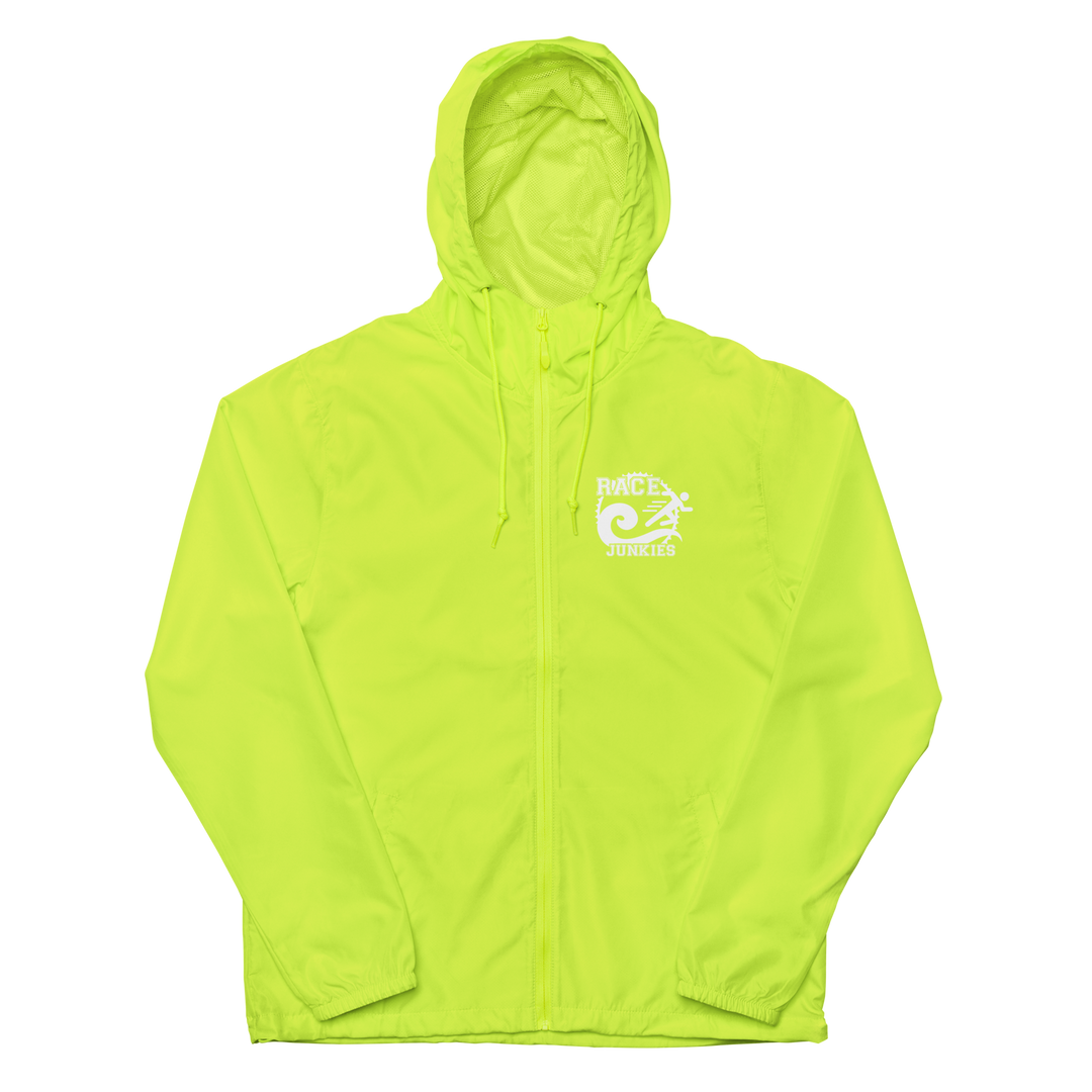 RJ's Unisex lightweight zip up windbreaker